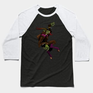 Krampus Baseball T-Shirt